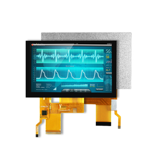 Display Lcd Tft Polcd 5 "risoluzione 800x480 RGB Color ST7262 pannello tattile capacitivo modulo TFT da 5 pollici - Product Image 1