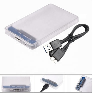 Plastic 2.5 Inch USB3.0 Portable External Storage External Hard Disk Drive Adapter <strong>Enclosure</strong> - Product Image 5