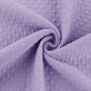 Hot Sale Knit Jacquard <strong>Patterned</strong> Polyester Quilted Fabric - Product Image 5