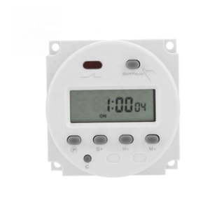 Mini Timer Digitale CN102A Elettronico Digitale A CRISTALLI LIQUIDI Timer Ciclo di Tempo di Conto Alla Rovescia di Controllo Interruttore 12V/24V/110V/220V Ciclo Timer Relè - Product Image 1