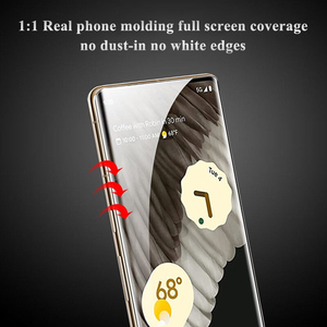 Kính Cường Lực Độ Cứng 9H Cong 3D HD 0.33Mm Bảo Vệ Màn Hình Cho Google Pixel 6 PRO 7 PRO, Cho Phim Màn Hình Google Pro 6 7 - Product Image 5