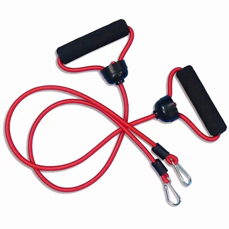 Sponge plastic handle pull rope-red