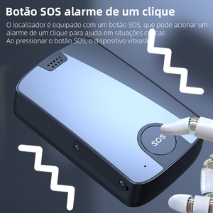 Rastreador GPS de imán fuerte AD59 portátil 5000mAh 4G con botón de emergencia SOS y función de conversación bidireccional para coche - Product Image 4