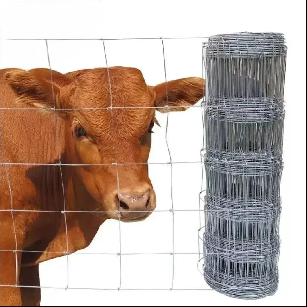 Landwirtschafts-Gitterzaun guter Preis verzinkter Rinderzaun zu verkaufen