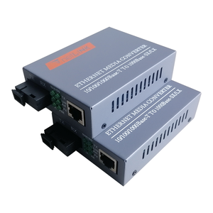 HTB-GS-03 AB 10/100/1000M 1.25Gbps 3KM RJ45 Single Mode SC Port Optische Medien Transceiver Ethernet Glasfaser konverter - Product Image 1