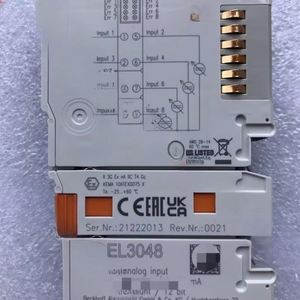 Терминал EL3048 EtherCAT 8-канальный аналоговый вход Curren 020 мА 12 бит однобитный EL3048 гарантия 12 месяцев - Product Image 3