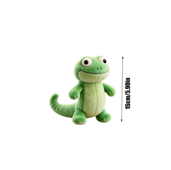 Lézard vert-15 cm