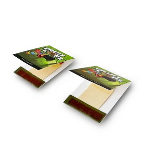 4.8 ซม.ตรงกับสีแดงเคล็ดลับ Match กล่องโลโก้ที่กำหนดเอง with10 แท่ง matchbook - Product Image 4