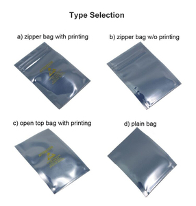 Custom PE PET Material <strong>ESD</strong> Zipper Top Seal Electrostatic Discharge Static Protection Antis Tatic <strong>Antistatic</strong> <strong>Shielding</strong> <strong>ESD</strong> <strong>Bag</strong>