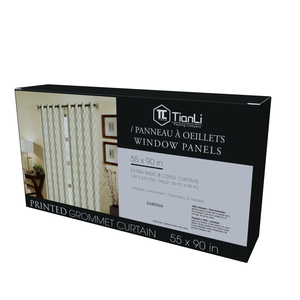 High Quality <strong>Recyclable</strong> Full-Color Printing Packaging Boxes Curtains Household <strong>Items</strong> Durable Paper Boxes