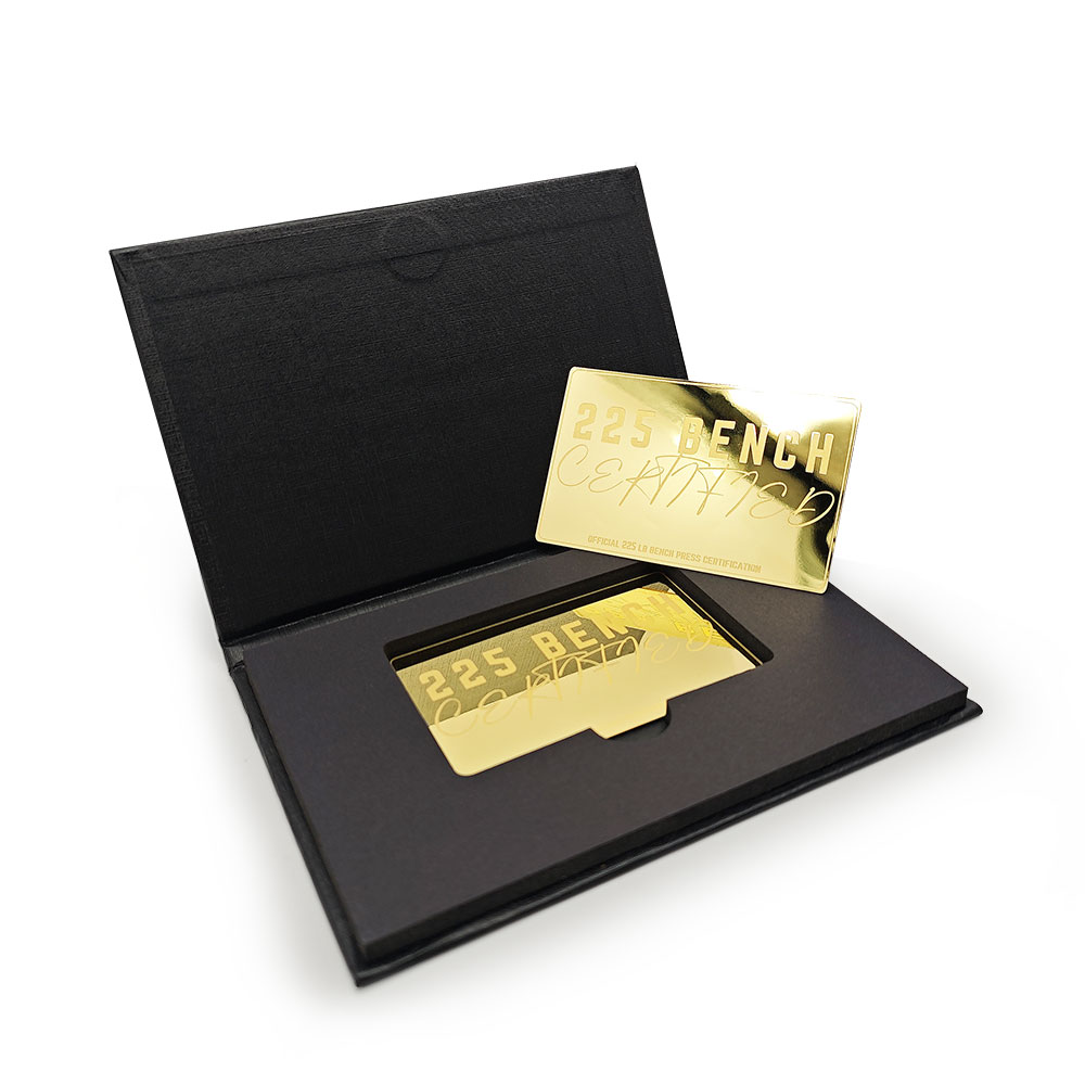 Metal Card With Box