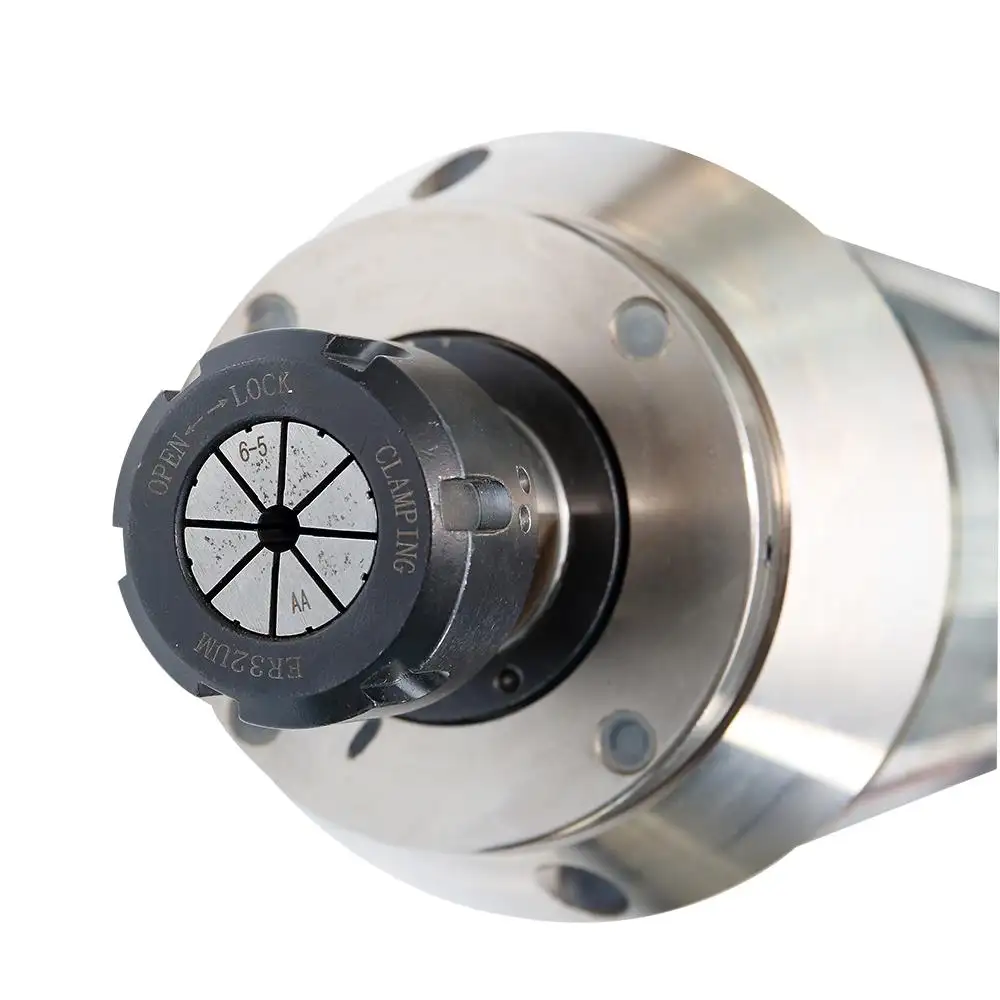 HQD ER25 5.5Kw metal milling spindle motor untuk mesin cnc GDK125-18-24Z/5.5