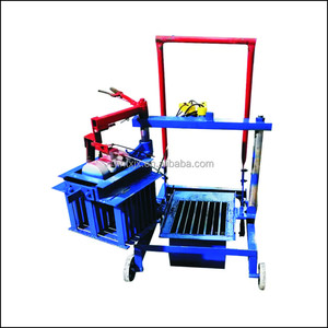 เครื่องทำอิฐเถ้าลอยกลวงแบบอัตโนมัติ220V พร้อมดินเหนียวเป็นเครื่องก่ออิฐคอนกรีตทรายดิบ - Product Image 5