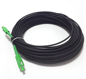 SC/APC a SC/APC Outdoor Armored Simplex 9/125 SM Cable de fibra óptica Jumper Cable de conexión óptica - Product Image 3