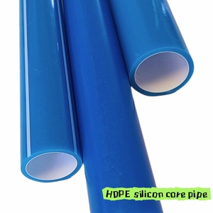 HDPE国家標準シリコンコアパイプ、耐腐食性、良好なシーリング性能、優れた潤滑性。 - Product Image 1