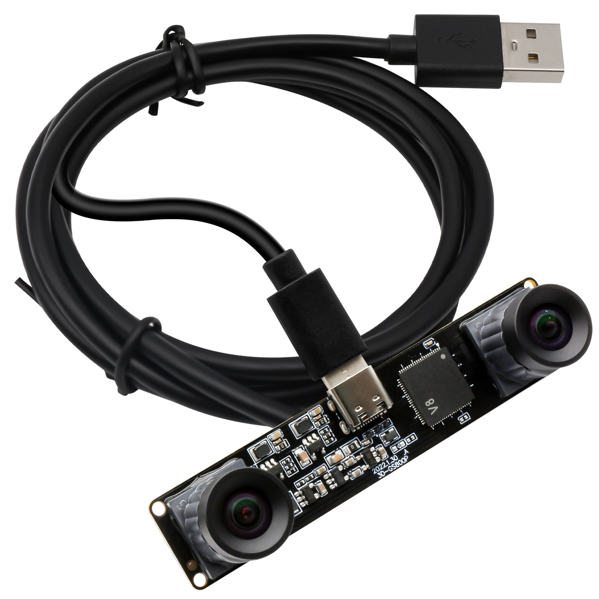 Appareil photo noir avec objectif M12 V83