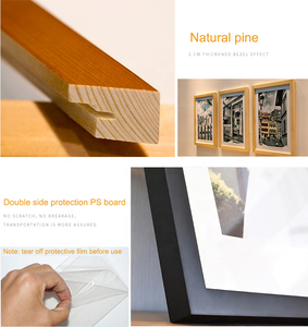 China High Quality Factory Production <strong>Frame</strong> Multi-color Provided Large Photo <strong>Frame</strong> Custom Size Wooden Picture <strong>Frame</strong> - Product Image 3