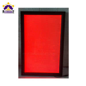 Đèn nền Acrylic ánh sáng Hộp <span class=keywords><strong>menu</strong></span> <span class=keywords><strong>Board</strong></span> hiển thị Anime RGB đầy màu sắc Slim bánh pizza LED ánh sáng khung hộp quảng cáo - Product Image 6