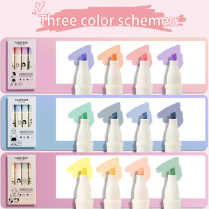 Marcadores fluorescentes de doble punta para estudiantes, marcadores de color para dibujar, resaltar y tomar notas - Product Image 4