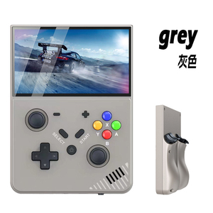 新しいR43ProハンドヘルドゲームコンソールポータブルポケットゲームプレーヤーR36SLinuxシステムPSPPS1子供向けギフト用