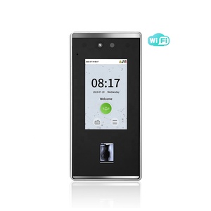 IP65 impermeable en vidrio óptico Reconocimiento de huellas dactilares reconocimiento facial sistema biométrico de tiempo de asistencia WIFI TCP/IP/puerto USB - Product Image 5