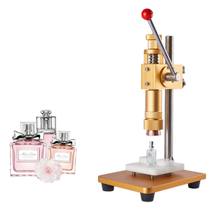 Máquina prensadora y prensadora de botellas de vidrio con pulverizador de aluminio multifunción Manual - Product Image 5