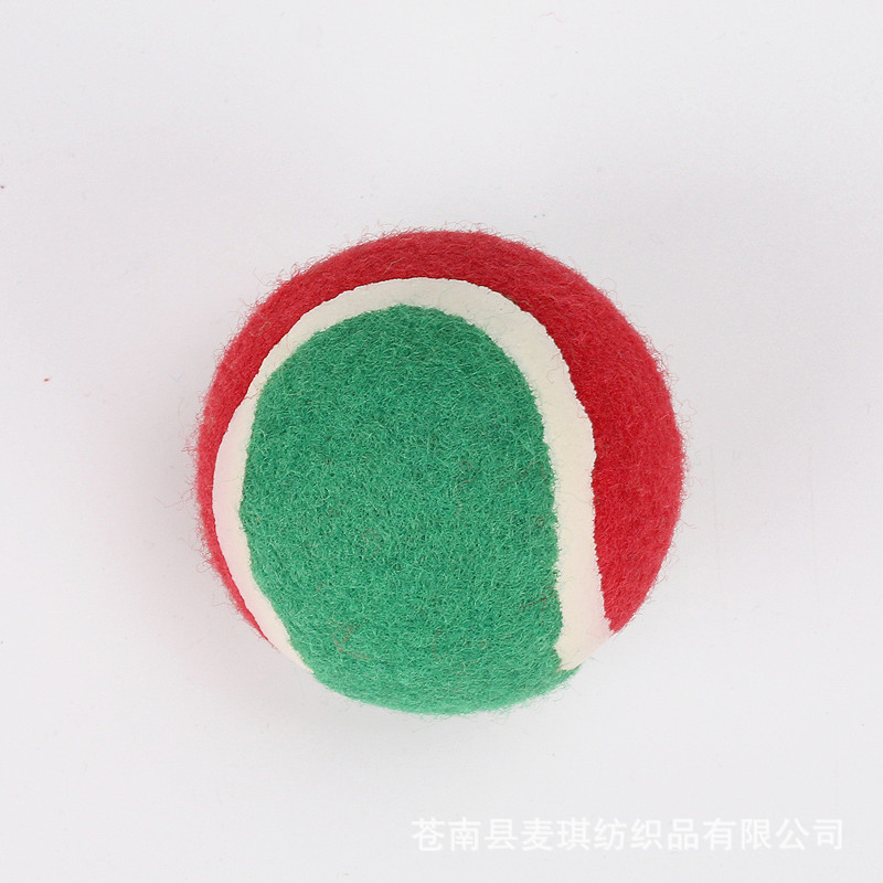 Christmas tennis ball 6.5cm 60g
