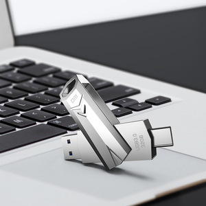 DM PD098พอร์ตคู่ Type-C USB 3.0แฟลชไดรฟ์ความจุ32กรัมถึง512กรัมวัสดุโลหะสำหรับสมาร์ทโฟน Type-C ผลิตภัณฑ์ใหม่ - Product Image 5