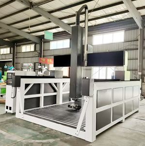 Enrutador de madera con cabezal oscilante CNC de 5 ejes, máquina rotativa de carpintería con husillo de 360 grados, talla 3D, modelos 4d, grabado de piedra de espuma EPS - Product Image 5