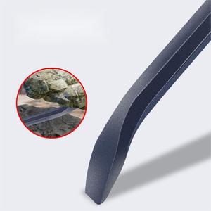 Heavy Duty Carbon <strong>Steel</strong> <strong>Crowbar</strong> With Nail Puller - Long Wrecking Bar for <strong>Railway</strong> and Construction