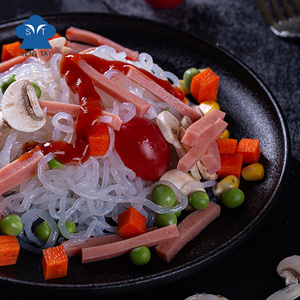 Healthyハラールインスタント低カロリー脂肪送料こんにゃく麺食品