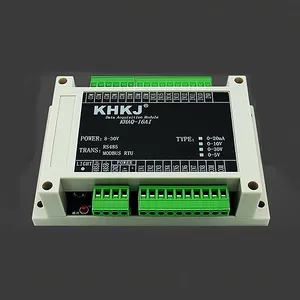 16-channel <strong>Analog</strong> <strong>Input</strong> Acquisition <strong>Module</strong> 4-20mA 0-10V <strong>Isolated</strong> RS485 MODBUS RTU - Product Image 2