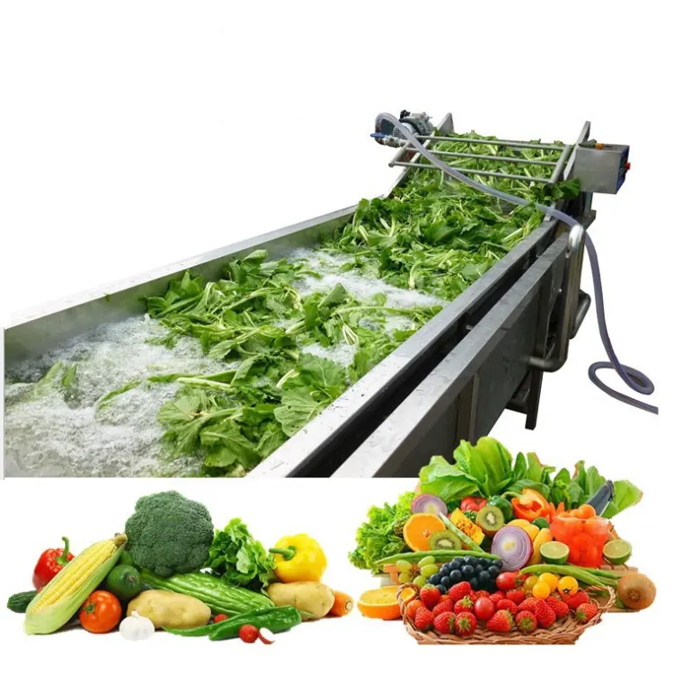 Machine de lavage des légumes à bulles, ml, de grande capacité, pour pommes de terre, radis, Fruits et légumes
