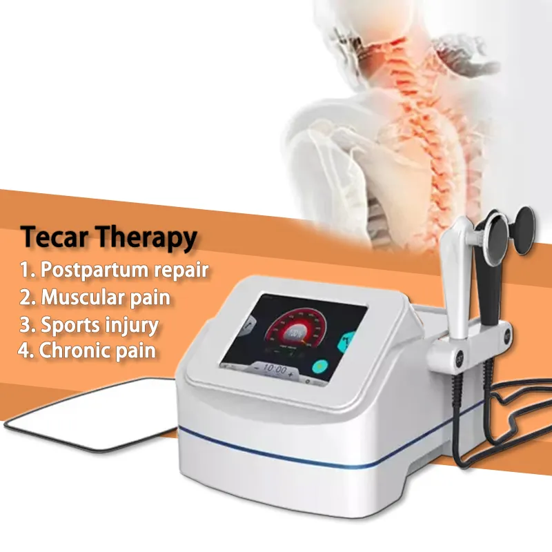 Nichtinvasive Multi-Frequenz-Mittelwelle 448 Khz RF Tecar Diathermische Therapie zur Schmerzlinderung