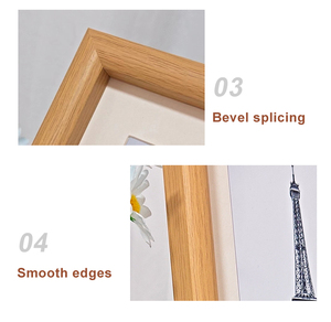 Mat A4A3A2A1 ile 5''6'' ''Minimalist resim çerçevesi ahşap fotoğraf çerçevesi fotoğraf çerçevesi toptan - Product Image 5