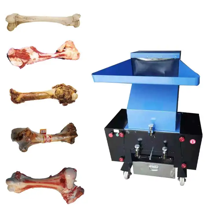 Elettrico professionale di ossa di mucca pig bone frantoio macinazione attrezzature
