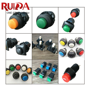 PBS-13 12mm Rot/Grün/weiß Momentary/Rast Auf Off Push Button Switch mit schrauben terminal - Product Image 6