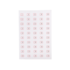 Yüksek kalite 5*5 veya 3*7 veya 4*8 PVC levha yüksek frekans 13.56mhz rfid çip kartı prelam levha kakma - Product Image 1