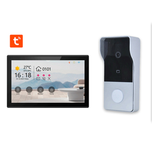 Smart Home Solution Villa Station & Indoor Monitor Kit 7 "Monitor Multi Room Unlock Sistema de intercomunicación visual Villa Timbre - Product Image 1