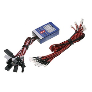 ชุดไฟ LED 12ดวงสำหรับรถยนต์1/10 HSP HPI RC ไฟเบรคจำลอง - Product Image 4