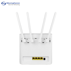 ST yeni yüksek kazanç dört antenler 4 Lan 4G Lte Cpe kablosuz yönlendirici 300Mbps 4G Cpe Sim kartlı Router yuvası 3800mAh pil - Product Image 1