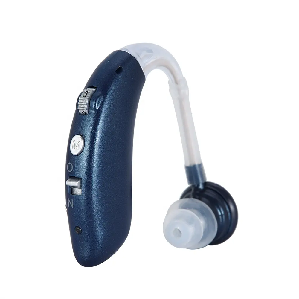 Mini aide auditive adulte rechargeable type usb longue durée de travail confortable porter une aide auditive propre