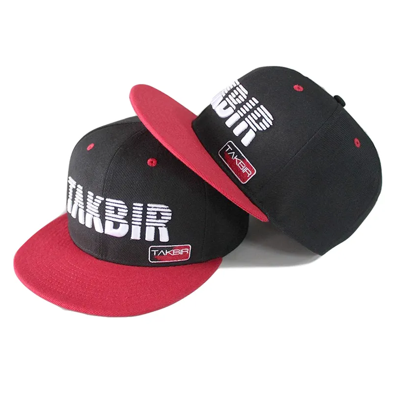 Chapeaux et casquettes à personnaliser avec logo brodé de l'équipe de football hip hop
