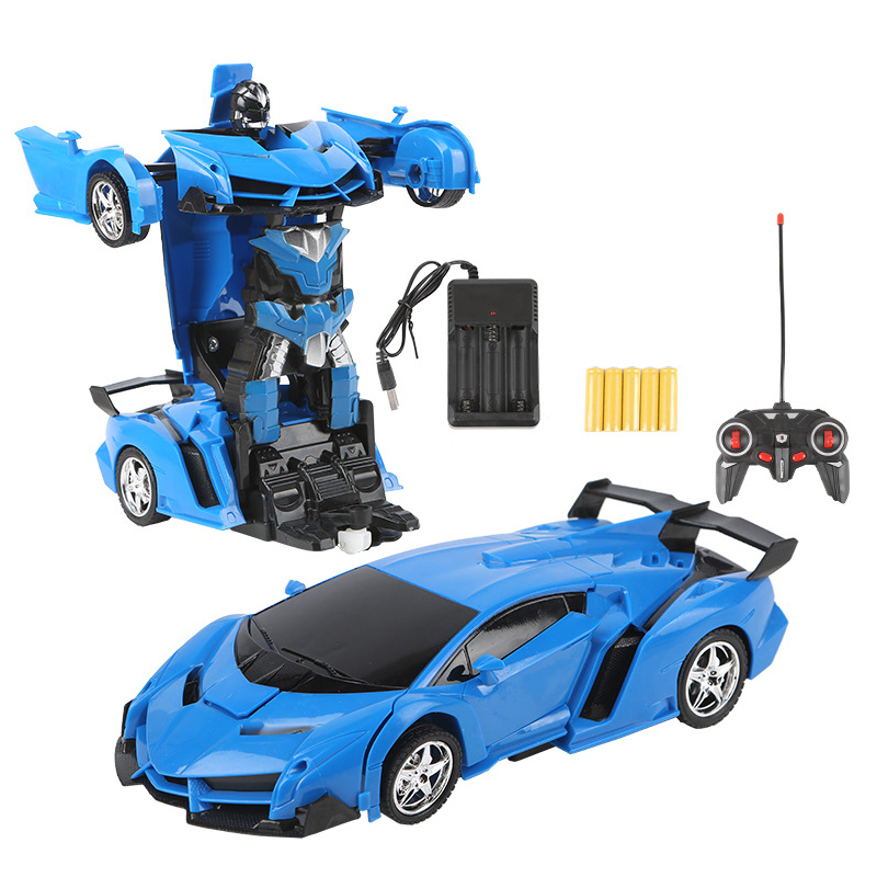 Blue (remote control one button deformation + charger)