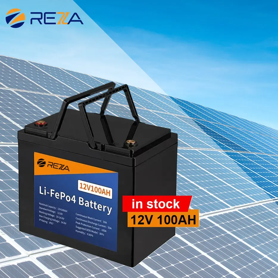 Batteria agli ioni di litio di alta qualità 12.8V batteria solare 200ah accumulo di energia per uso domestico