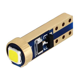 T5แผงหน้าปัดรถยนต์แบบลิ่มหลอดไฟ LED 3030 SMD W1.2W 73 74 3 LED ไม่มีขั้ว - Product Image 3