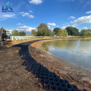Nhựa HDPE mịn kết cấu geocell cho lưới ổn định mặt đất dự án đường nhựa HDPE geocell đá cảnh quan geocell - Product Image 3