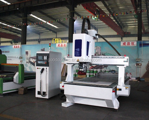 1325 cnc router máquina para trabajar la madera con 8/10/12 pcs lineal y cambio de la herramienta de la revista - Product Image 4