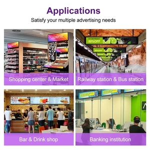 Ultra-Wide 19-43 Inch Led <strong>Lcd</strong> Bar Monitor <strong>Display</strong> for Education Elevator Retail Store Retail Shelf Digital Signage Sdk <strong>Function</strong> - Product Image 5