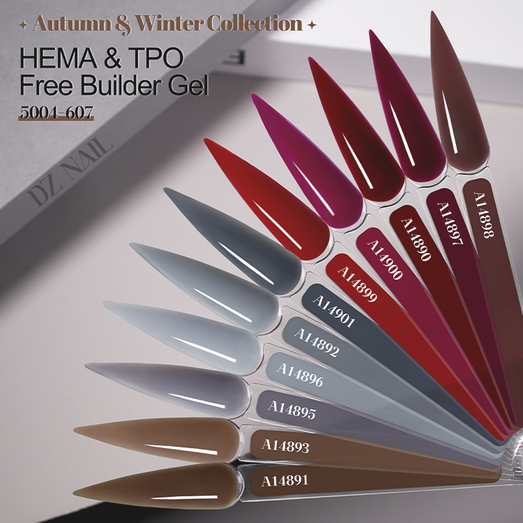 Gel d'extension sans HEMA et TPO pour l'automne et l'hiver